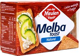 VAN DER MEULEN MELBA TOAST 120GR | ES6305/14